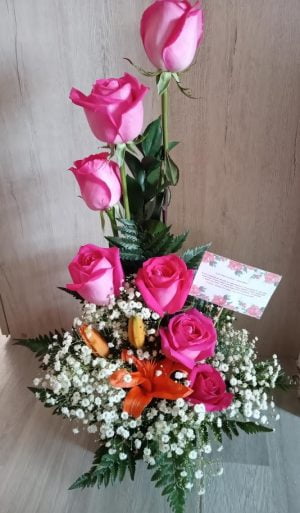 Torre rosas y lirio R5